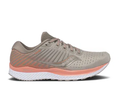 Saucony Wmns Guide 13 'moonrock Coral' In Brown