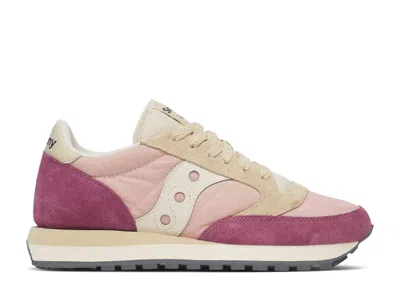 Saucony Wmns Jazz Original 'blush Tan' In Purple