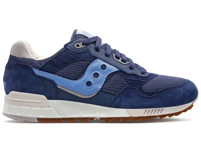 Pre-owned Saucony Shadow 5000 Premium Navy University Sneakers In Univerity In Blue/univerity Blue