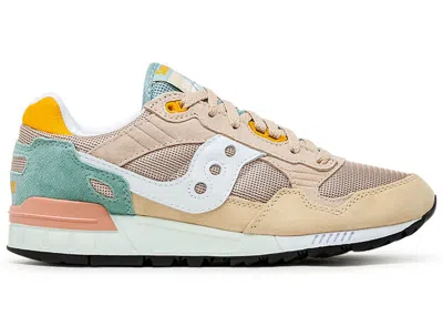 Pre-owned Saucony Shadow 5000 Sage Pink Gold Sneakers In White/beige