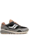 Saucony Shadow 6000 Premium Panelled Sneakers In Grey