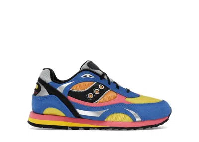 Pre-owned Saucony Shadow 6000 Jae Tips I Love You But I'm Busy (kids) Sneakers In Blue/orange/yellow In Multi