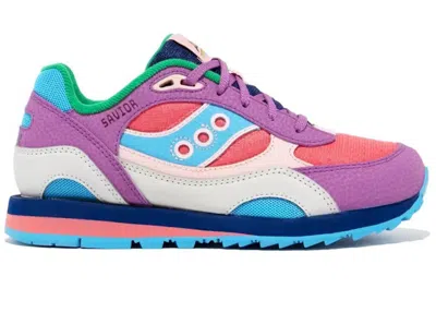 Pre-owned Saucony Shadow 6000 Jae Tips To Do List (kids) Sneakers In Pink/purple