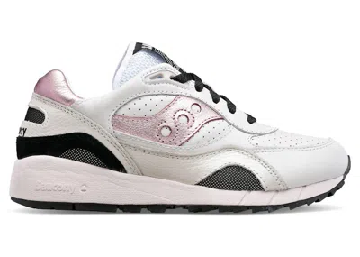Pre-owned Saucony Shadow 6000 Metallic (women's) Sneakers In White/pink