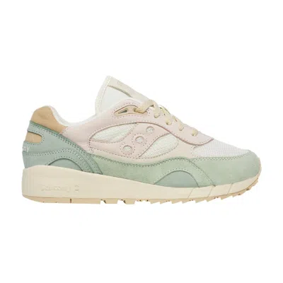 Pre-owned Saucony Shadow 6000 'off White Light Green' | Cream | Men's Size 5