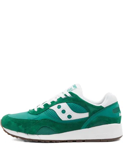 Saucony Shadow 6000 Perforated Sneakers In Green