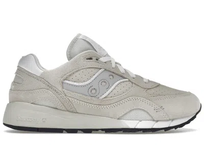 Pre-owned Saucony Shadow 6000 Premium Suede Sneakers In Tan/silver