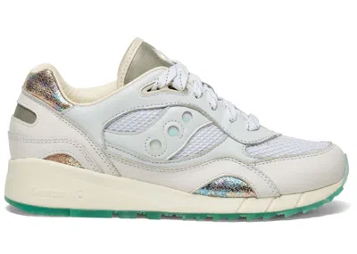 Pre-owned Saucony Shadow 6000 Sneakers In White/pearl/grey