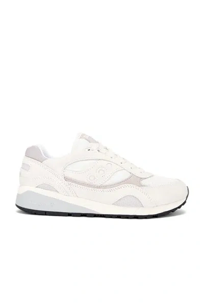 Saucony Shadow 6000 In White & Grey