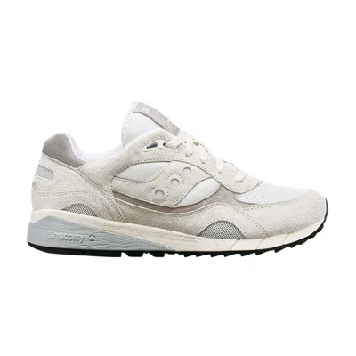 Pre-owned Saucony Shadow 6000 'white Grey'