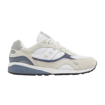Pre-owned Saucony Shadow 6000 'white Grey Navy'