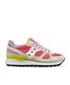 Saucony Shadow Original Logo Low-top Sneakers In Multicolor