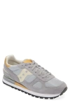Saucony Shadow Original Sneaker In Grey/ Tan