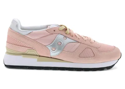 Pre-owned Saucony Shadow Original (women's) Sneakers In Pale Pink/silver