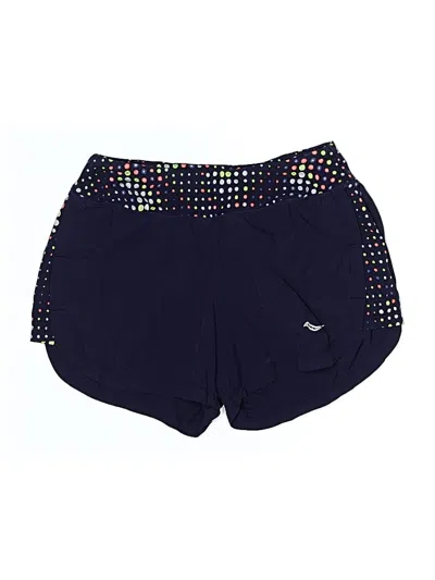Pre-owned Saucony Shorts In Blue