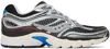 SAUCONY SILVER & BROWN PROGRID OMNI 9 DISRUPT SNEAKERS