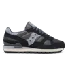 Saucony Anthracite Sneakers With Suede And Mesh Details In Antracite Scuri