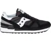 Saucony Shadow Original Sneakers In Black Suede And Fabric In Nero Neri E Grigi