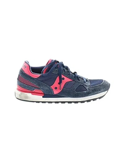 Pre-owned Saucony Sneakers In Blue