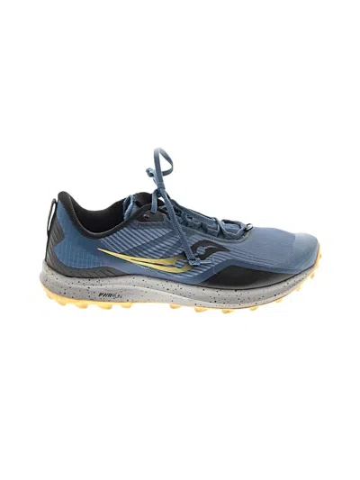 Pre-owned Saucony Sneakers In Blue