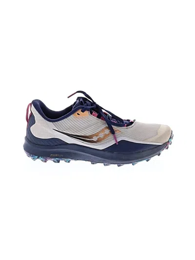 Pre-owned Saucony Sneakers In Blue