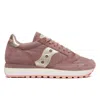 Saucony Pink Suede Leather Sneaker In Marrone Marroni