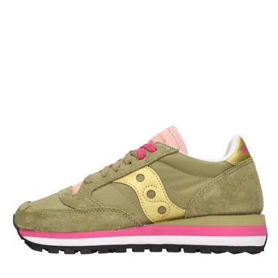 Saucony Sneakers Green In Verde Blu E Verdi