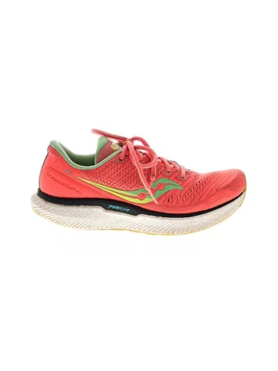 Pre-owned Saucony Sneakers In Orange