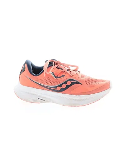 Pre-owned Saucony Sneakers In Orange