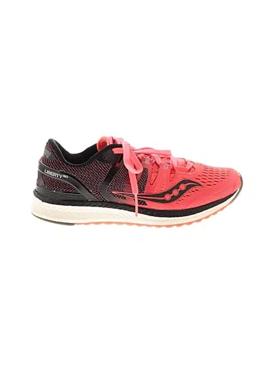 Pre-owned Saucony Sneakers In Red