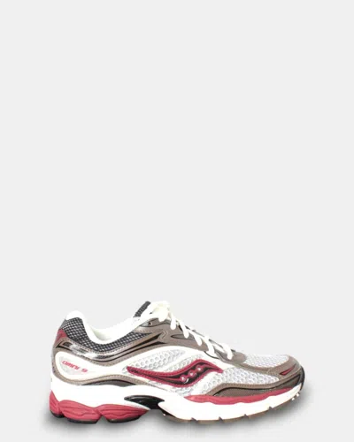 Saucony Sneakers  Mod. Progrid Omni 9 - Brown/red In White