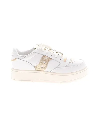 Pre-owned Saucony Sneakers In White