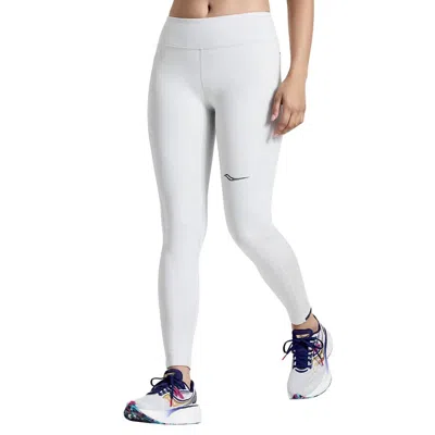 Saucony Solstice Tight In Crystal In White