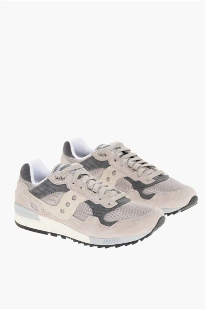 Saucony Suede And Fabric Shadow 5000 Low-top Sneakers In Multi