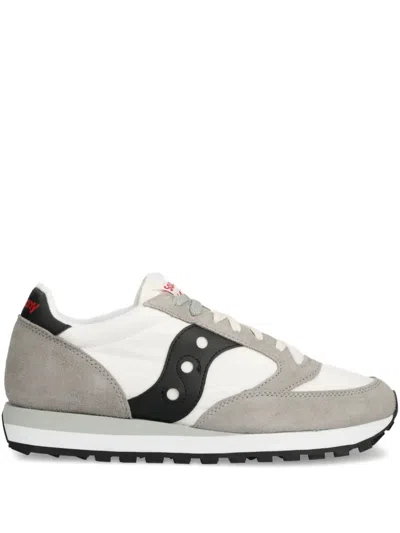 Saucony Suede-panelled Sneakers In White