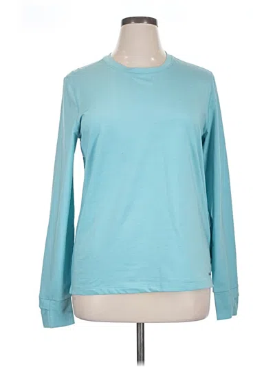 Pre-owned Saucony Sweatshirt In Blue