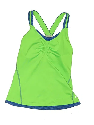 Pre-owned Saucony Swimsuit Top Green Swimwear
