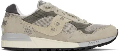 Saucony Taupe Shadow 5000 Sneakers In Grey/ Grey