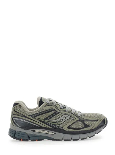 Saucony Tech Fabric Running Sneaker In Gray