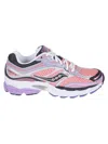 Saucony Technical Fabric And Leather Athletic Sneakers In Multi