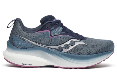 Pre-owned Saucony Tempus 2 (women's) Sneakers In Mirage/navy Blue