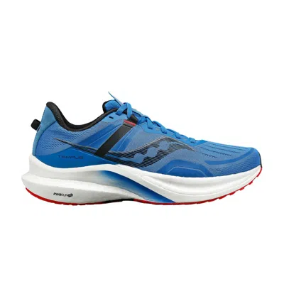 Pre-owned Saucony Tempus 'hydro Poppy' | Blue | Men's Size 12.5