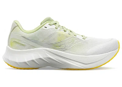 Pre-owned Saucony Tide 2 (women's) Sneakers In White/fern