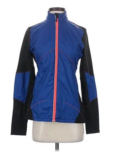 Pre-owned Saucony Track Jacket In Blue