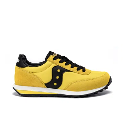 Saucony Trainer 80 Kdz (little Kid/big Kid) Kid's Shoes Yellow : 4 Big Kid M, Leather