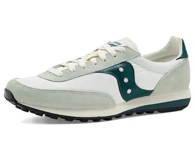 Saucony Trainer 80 Running Shoes Ivory/seafoam: Men's 6 - Women's 7.5 Medium In Gray