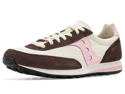 Saucony Trainer 80 Running Shoes Martini/touch: Men's 6 - Women's 7.5 Medium, Leather/textile In White