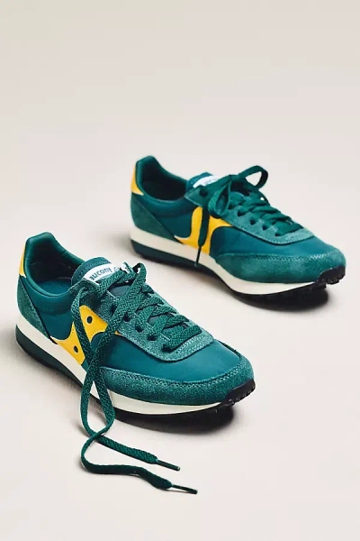 Saucony Trainer 80 Sneakers In Green