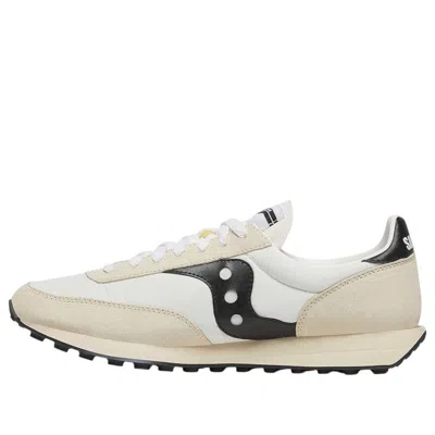 Saucony Trainer 80 Unisex 'white Black' In Multi