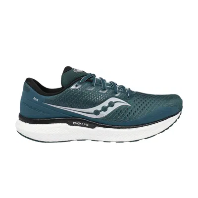 Pre-owned Saucony Triumph 18 'deep Teal' In Blue
